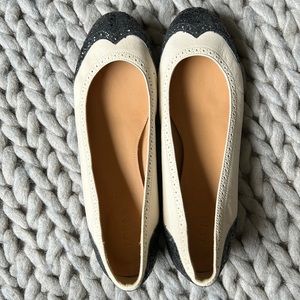 J Crew festive flats